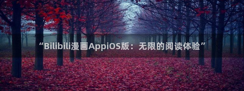 51漫画轻量版下载苹果版：“Bilibili漫画AppiOS版：无限的阅读体验”